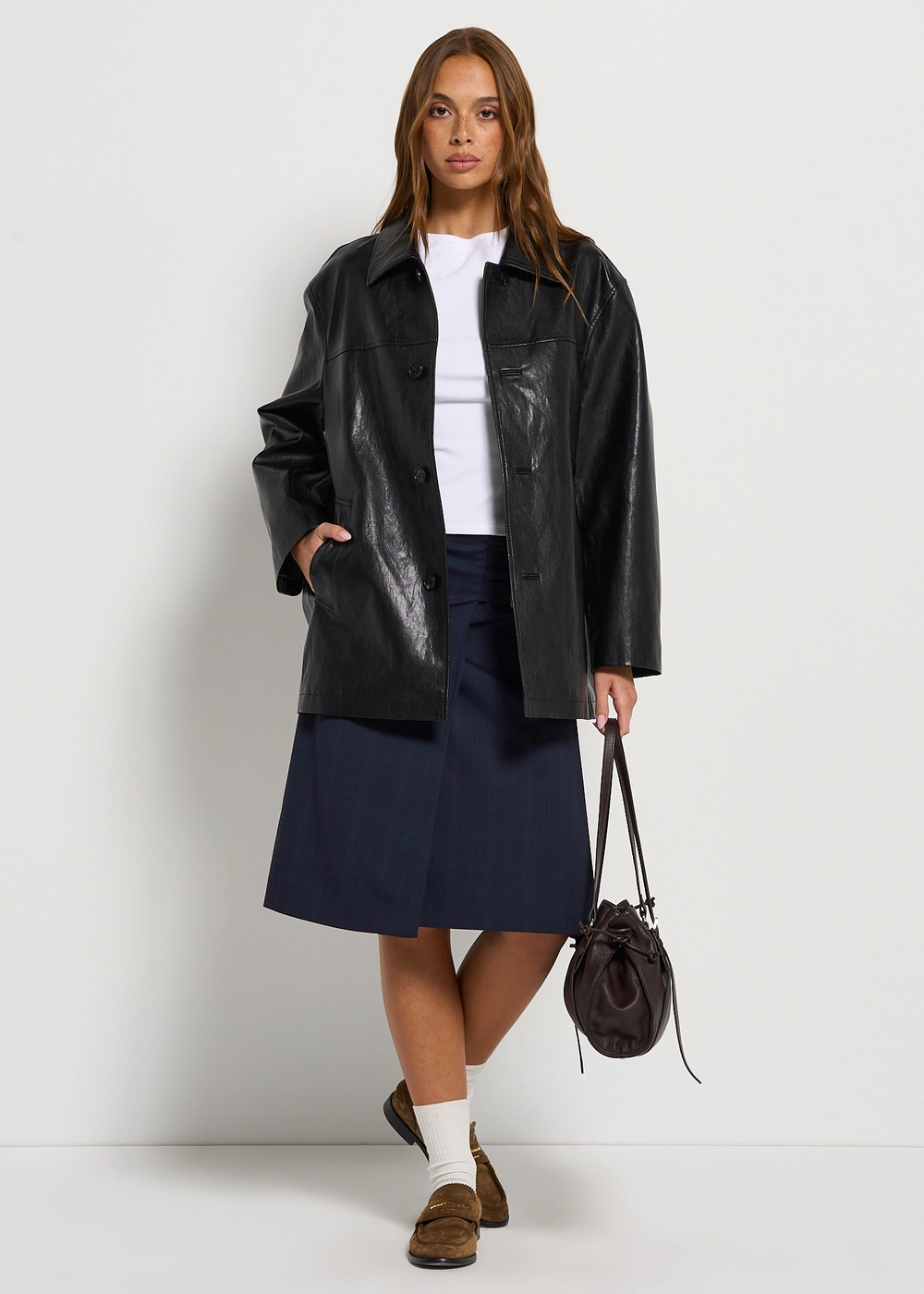 Dunst UNISEX LEATHER HALF JACKET 【公式通販】
