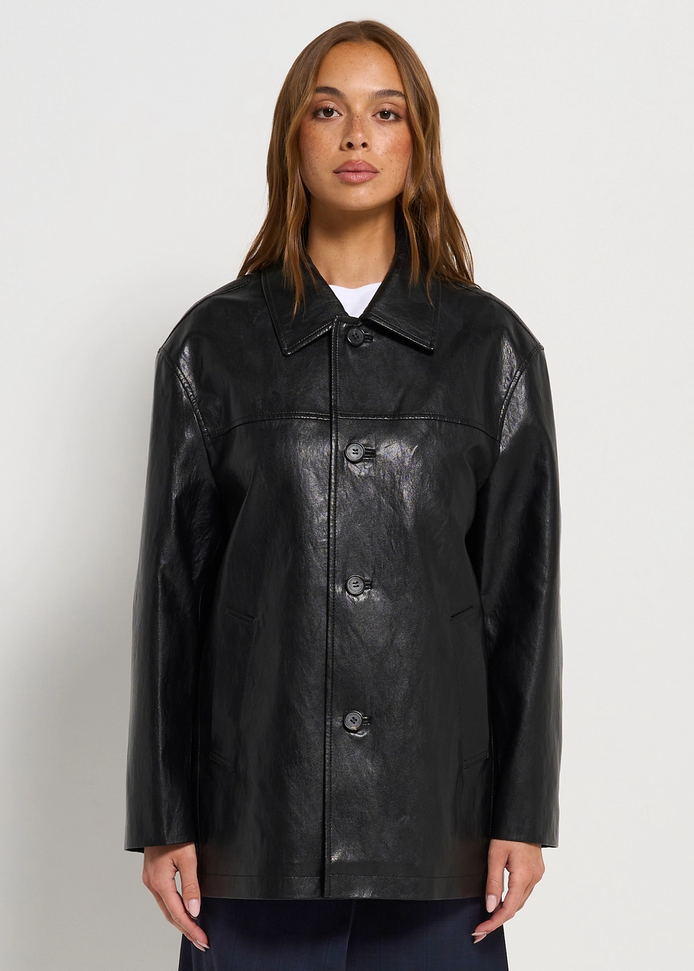 Dunst UNISEX LEATHER HALF JACKET 【公式通販】