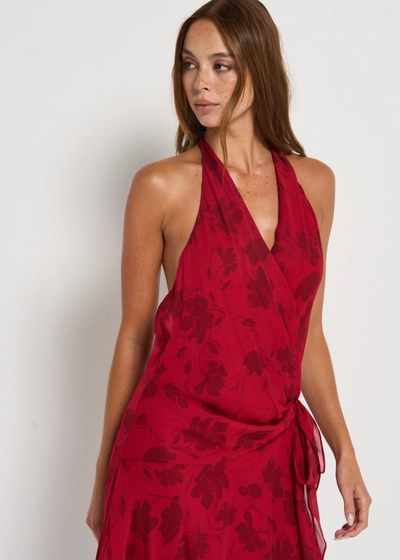 bec & bridge ruby midi dress Bec + Bridge Ruby Asymmetrical Midi Dress