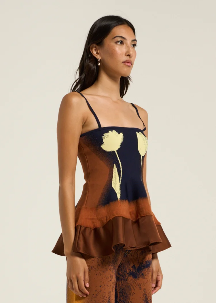 TULIP NEEDLE PUNCH TANK TOP | PH5 | BNTO