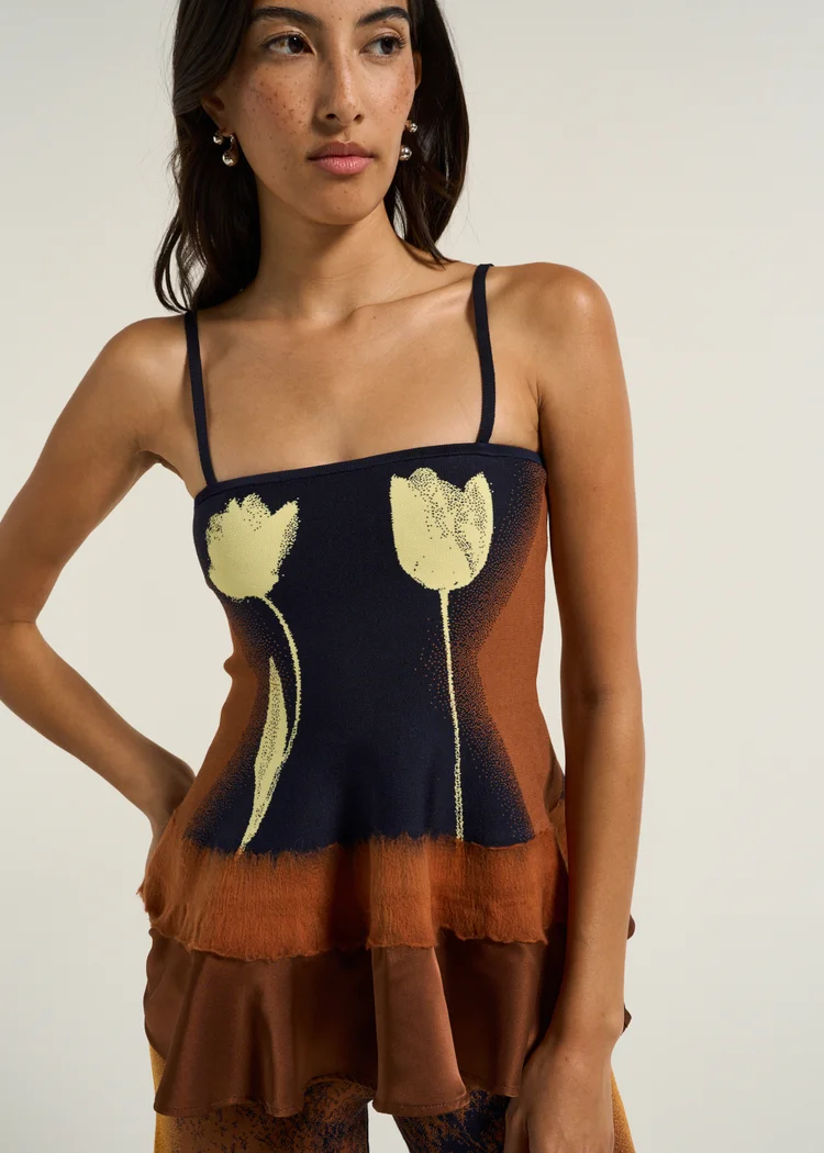 TULIP NEEDLE PUNCH TANK TOP | PH5 | BNTO