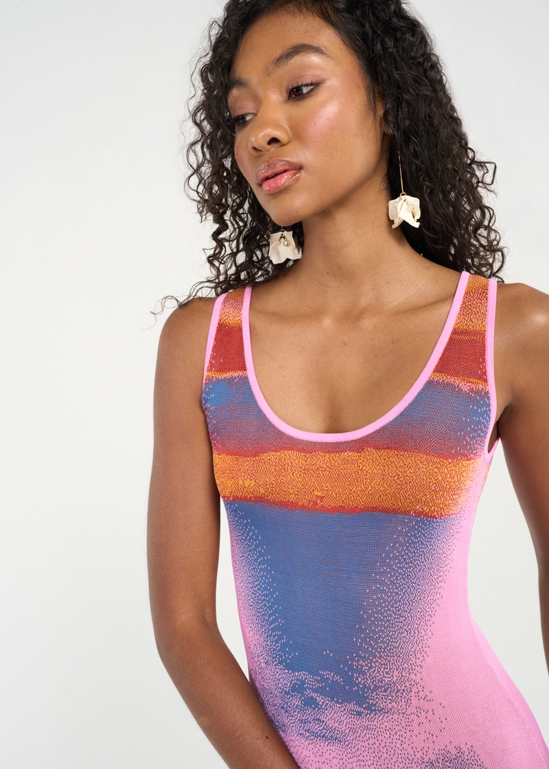 フミカウチダ FUMIKA UCHIDA MESH TANK DRESS フミカウチダ FUMIKA UCHIDA MESH TANK DRESS FUMIKA_UCHIDA