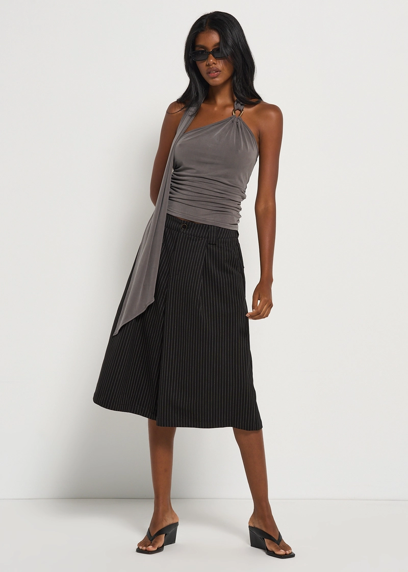 ELOWEN COLLECTION Aurelia Tank in Gray
